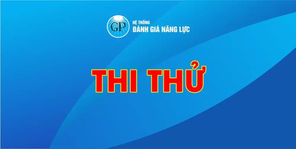 THI THỬ